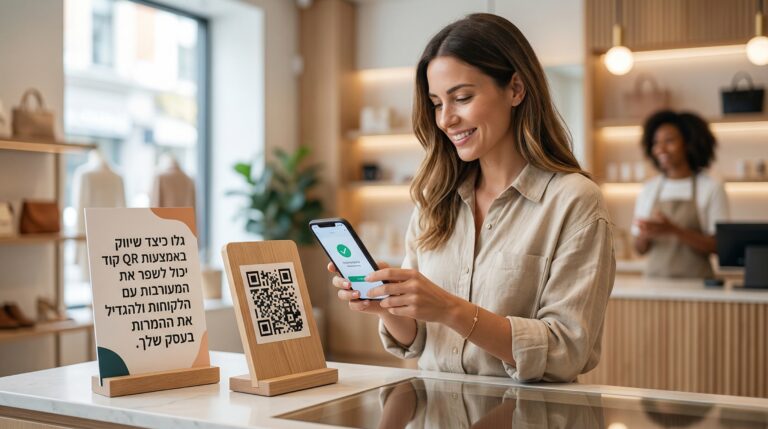 כיצד שיווק באמצעות QR קוד מייעל את האסטרטגיות העסקיות